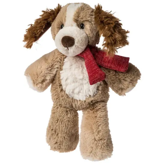 Marshmallow Junior Holiday Parker Pup by Mary Meyer - 9" Stuffed Animal {1}