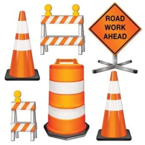 Road Crew Cutouts (Pack of 12) {1}