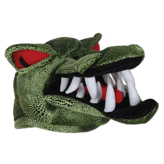 Plush Crocodile Hat (Pack of 6) {1}