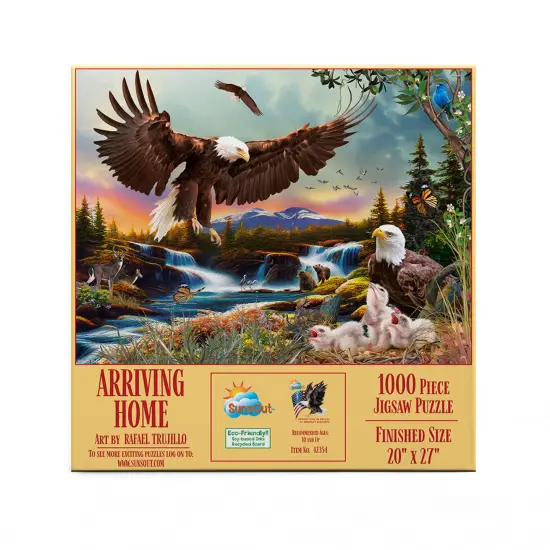 Sunsout Arriving Home 1000 pc Jigsaw Puzzle 42354 {4}