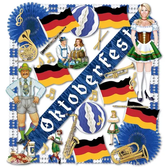 Oktoberfest Decorating Kit - 36 Pcs (Pack of 1) {1}