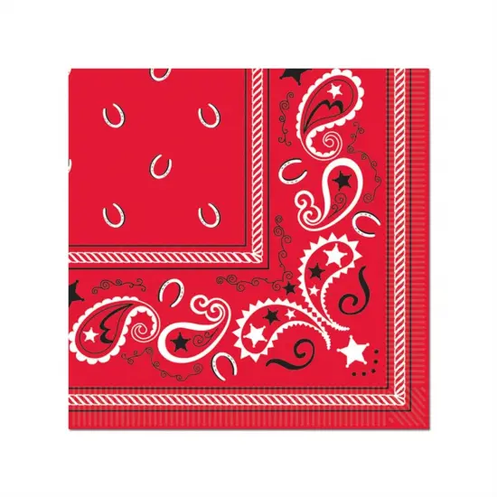 Bandana Luncheon Napkins (Pack of 12) {1}