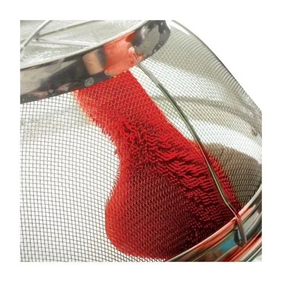 Norpro Silicone Dish Scrubbing Sponge / Vegetable Scrubber Brush - Red {2}