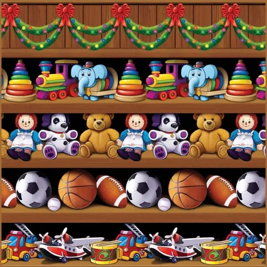 Santa's Workshop Backdrop (Pack of 6) {1}