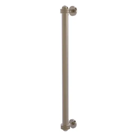 18 Inch Refrigerator Pull With Twisted Accents - 402At-Rp-Pew {1}