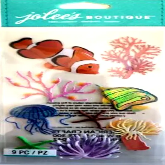 Jolee's Boutique Sea Anemone Dimensional Stickers {1}