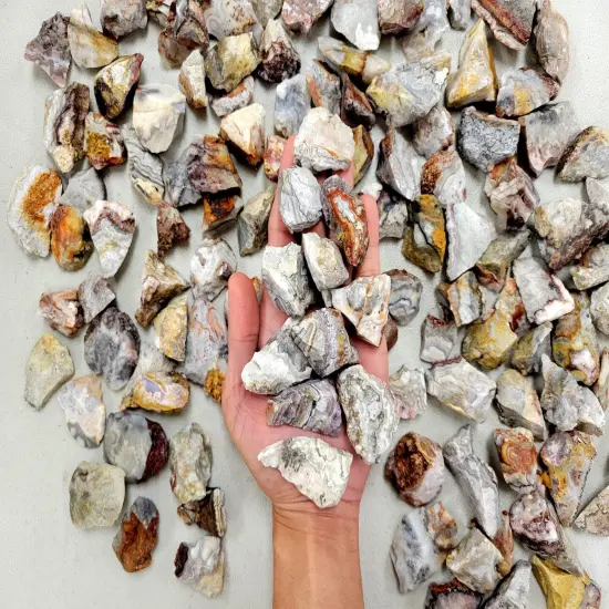 Crazy Lace Agate Crystals - Bulk Rough Stones {1}