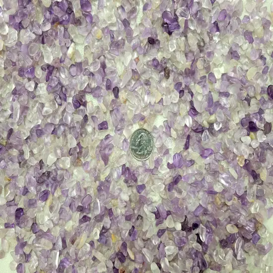 Tumbled Amethyst Chips Bulk {3}