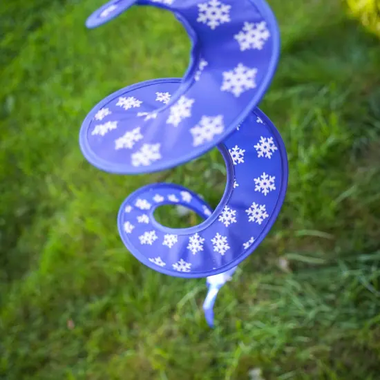 In the Breeze Snowman with Hat Hanging Ball Spinner, Holiday Wind Spinner, 2496 {3}