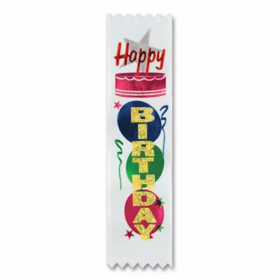 Happy Birthday Value Pack Ribbons (Pack of 3) {1}