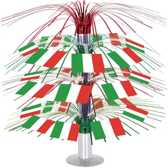 Italian Flag Cascade Centerpiece (Pack of 6) {1}