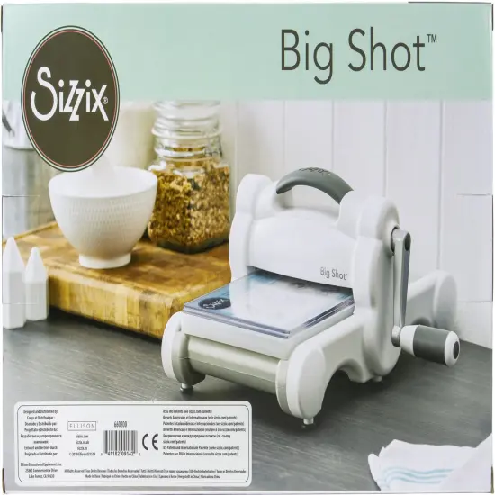 Sizzix Big Shot Machine-White W/Gray {3}
