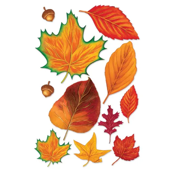 Fall Leaf Cutouts (Pack of 24) {1}