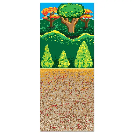 Forest 8-Bit Backdrop (Pack of 6) {1}