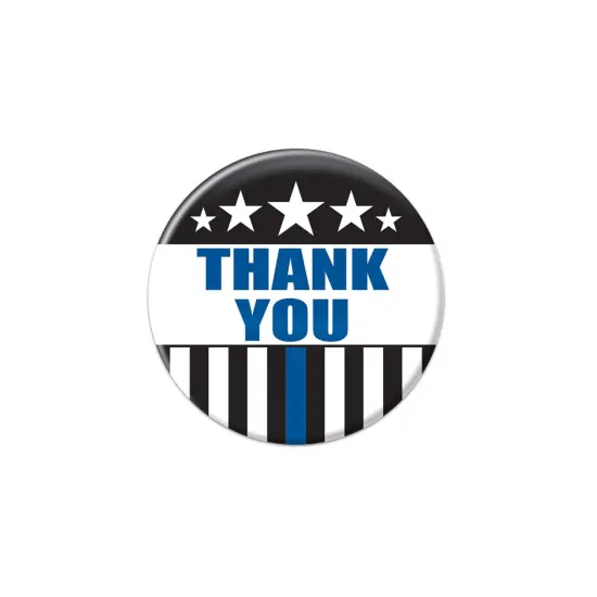 Thank You Law Enforcement Button, (Pack of 6) {1}