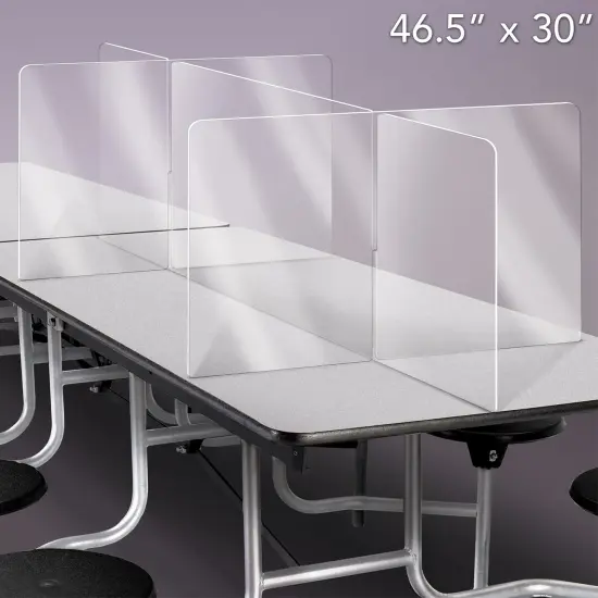 30Clear Lunch Table Divider {1}