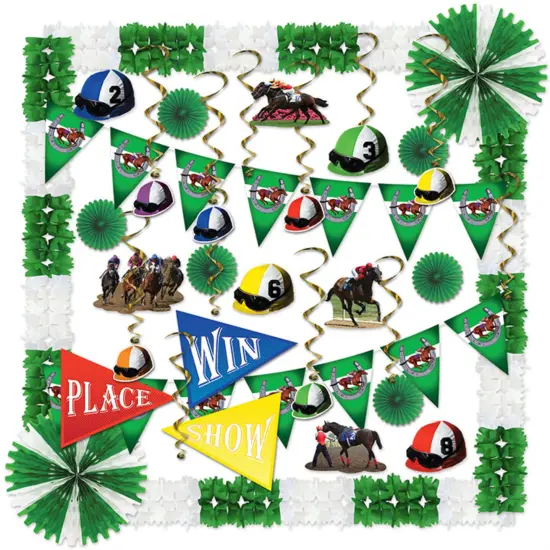 Horse Racing Decorating Kit {1}
