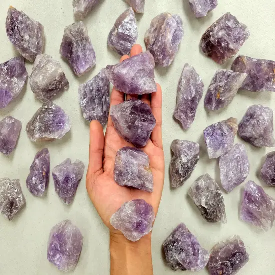 Amethyst Crystal Large Chunks - Bulk Raw Crystals {1}