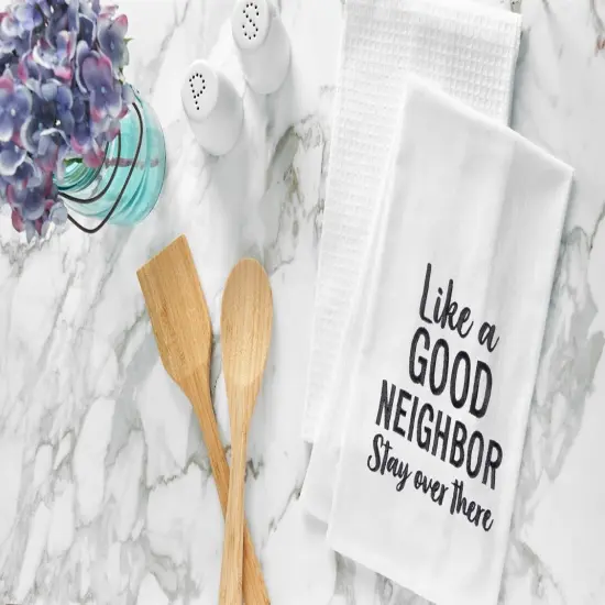 Good Neighbor Flour Sack Kitchen Towel {3}