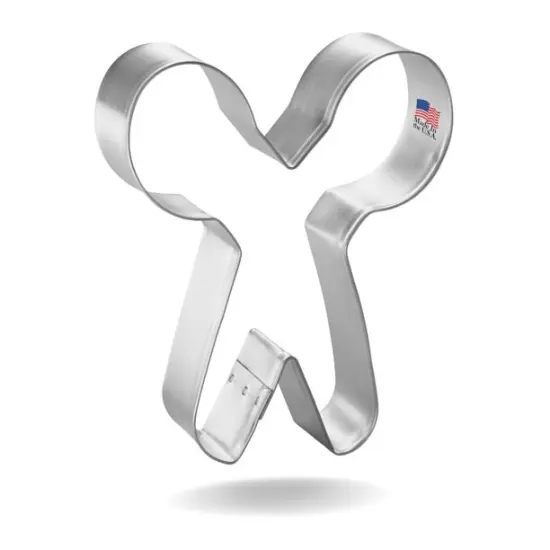 CookieCutter.com 3.5 in Scissors Handmade in USA School Salon Kids Baking Tin Plated Steel {1}