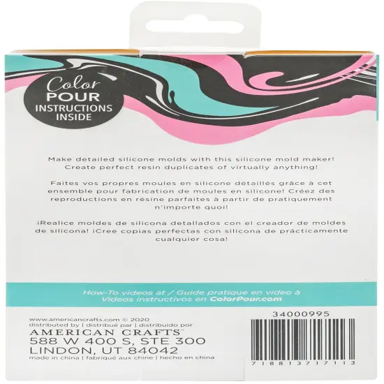 American Crafts Color Pour Resin Silicone Mold Maker {3}