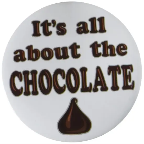 It's All About The Chocolate Button (Pack of 12) {1}