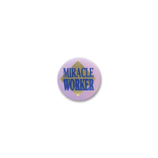 Miracle Worker Satin Button (Pack of 6) {1}