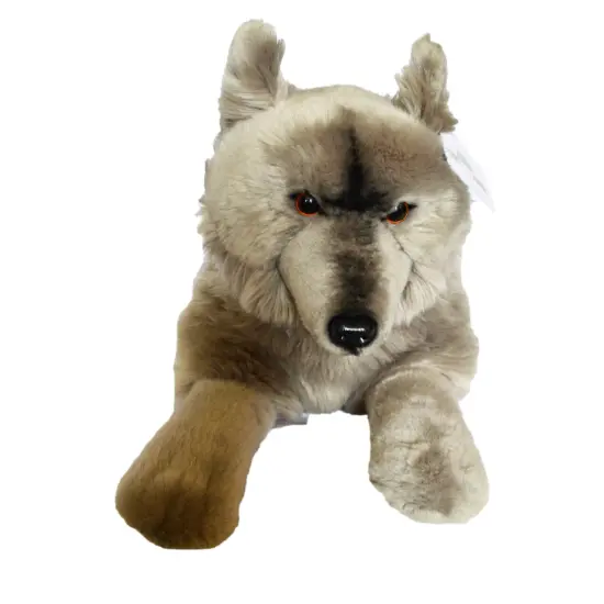 Meet Keeweenaw - The Plush Grey Wolf Perfect for Cuddling {6}
