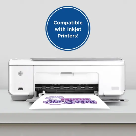 Printworks Glitter Light Fabric Transfers, for White/Light-Colored Fabrics, 4 Sheets, Inkjet, 8.5 x 11, (00535) {5}