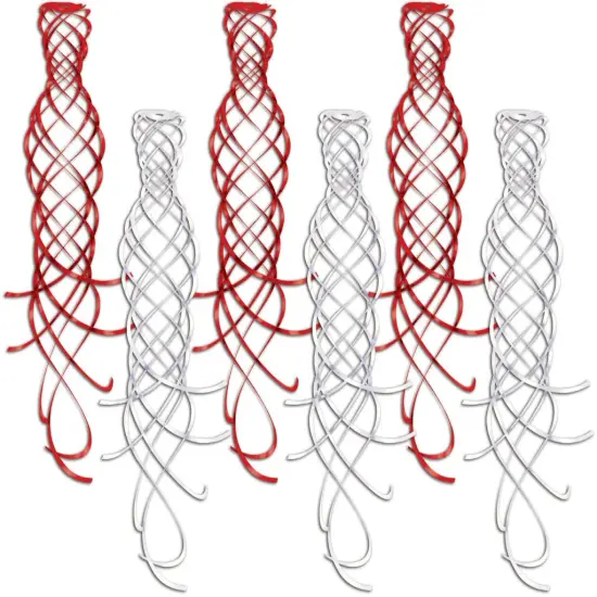 Shimmering Whirls (Pack of 6) {1}