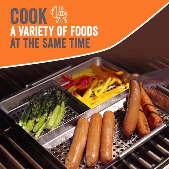 Yukon Glory Compartment Grill basket {3}