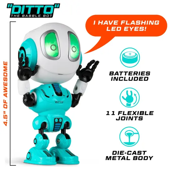 Force1 Ditto Mini Voice Changer Robot Toy for Kids {4}
