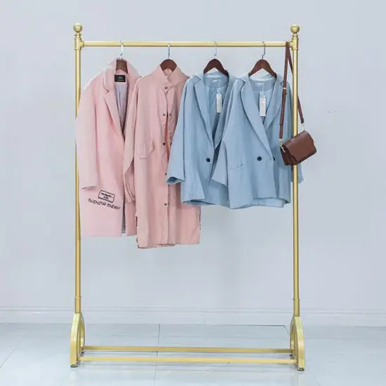 Clothing Hanging Shelf Rack Garment Hanger Display Stand {3}