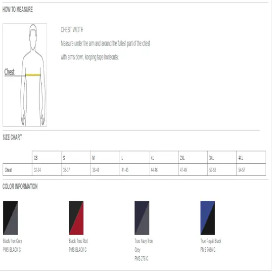 PosiCharge&reg; Competitor Crewneck Short Sleeve Blocked T-shirt Black / true red {7}