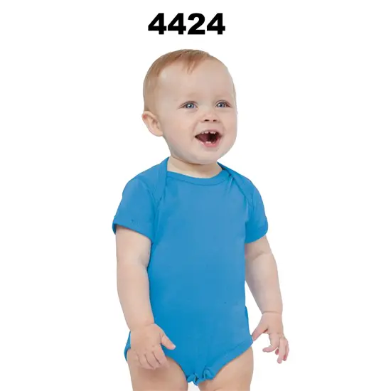 Rabbit Skins&reg; Cozy Fine Jersey Baby Bodysuit Butter {4}