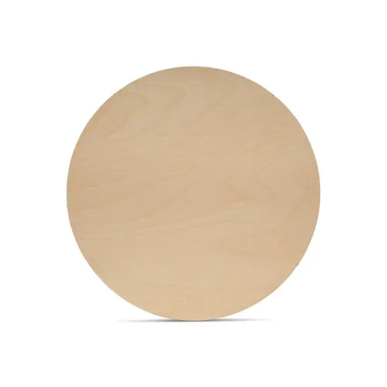 Wood Circle Discs 5 inch, 4 Thicknesses, Unfinished Birch Rounds | Woodpeckers {1}