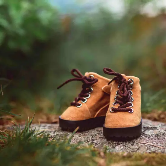 The Queen's Treasures 18 Inch Doll Authentic Hiking Boots & Shoe Box {5}