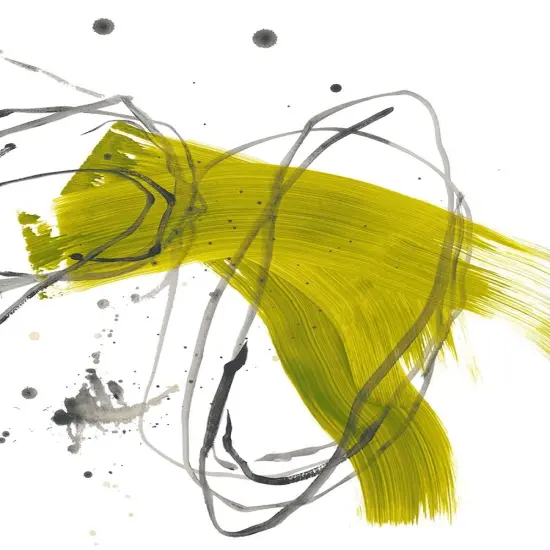 Citron Fusion No 2 Poster Print by Bronwyn Baker # B3867D {1}