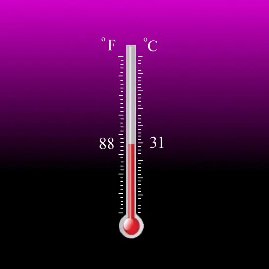 Color Changing Powder Pigment Thermochromic Temperature Heat Sensitive Black pink 88&deg;f {5}