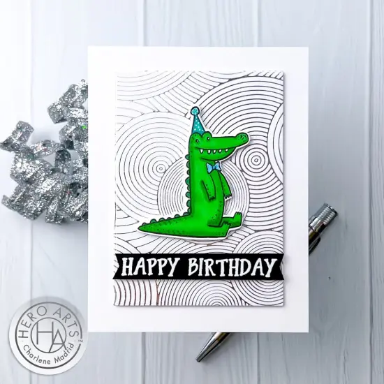 Hero Arts Clear Stamps 4"X6"-Birthday Animals {4}