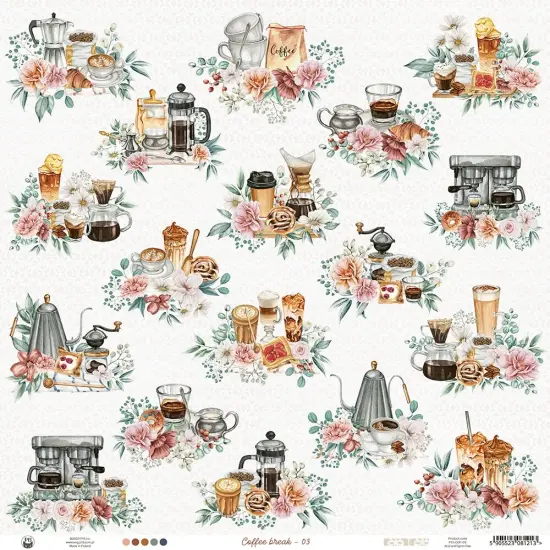 Coffee Break Double-Sided Cardstock 12"X12" {2}