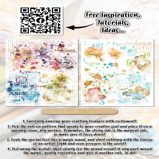 AALL And Create A5 Rub-Ons-Explosive Bombosive {3}