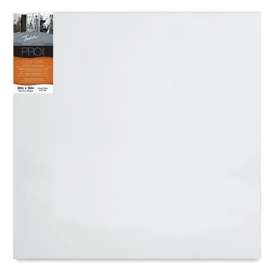 Fredrix Pro Series Dixie Museum Profile Canvas - 30" x 30", 2-1/4" Profile {1}