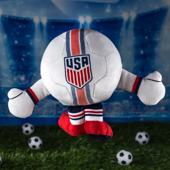 Bleacher Creatures US Soccer 8" Kuricha Soccer Ball Sitting Plush {6}