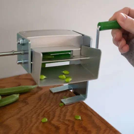 Lee Mr Pea Sheller, Manual Crank for Shelling Peas or Beans, Can Be Automated, USA Made Clamp On {5}