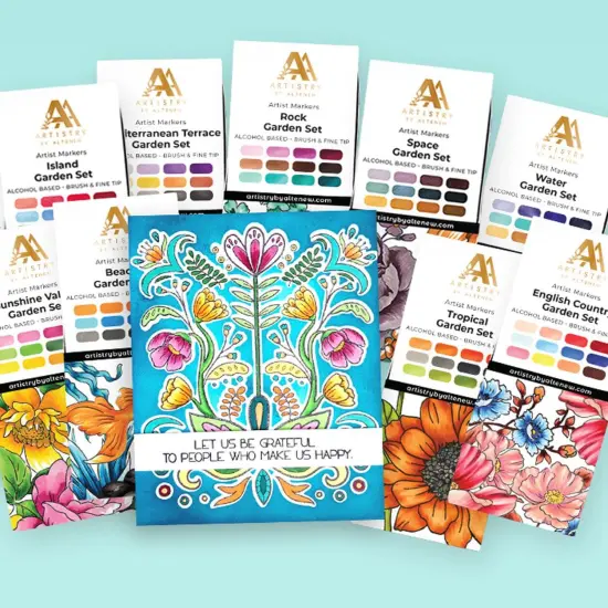 Retired - Artist Alcohol Markers Bundle (108 Colors) {3}