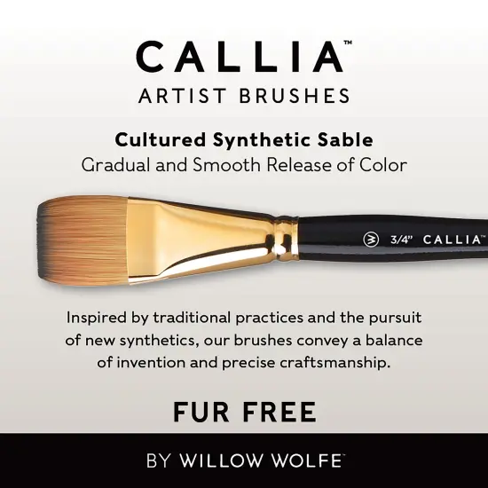 Willow Wolfe Callia Artist Dagger Brush-1/8" {7}