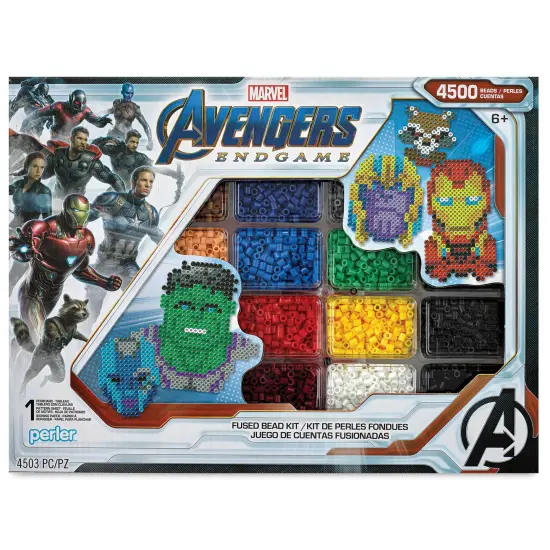 Perler Marvel Avengers Fused Bead Kit {1}