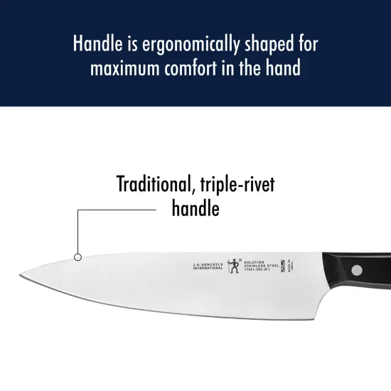 Henckels Solution 8-inch Chef's Knife {5}