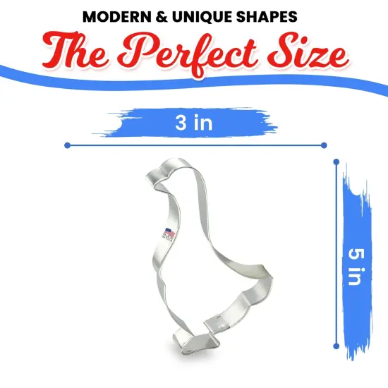 Canadian Goose Cookie Cutter 5 Inch - Made in the USA - Tin Plated Steel - By CookieCutter.Com {3}